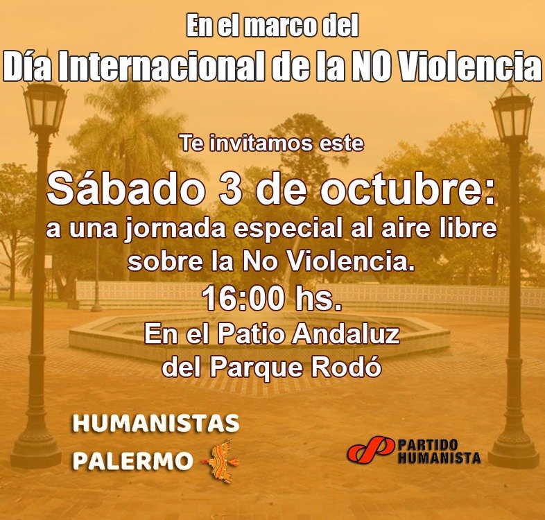 Dia internacional de la no violencia